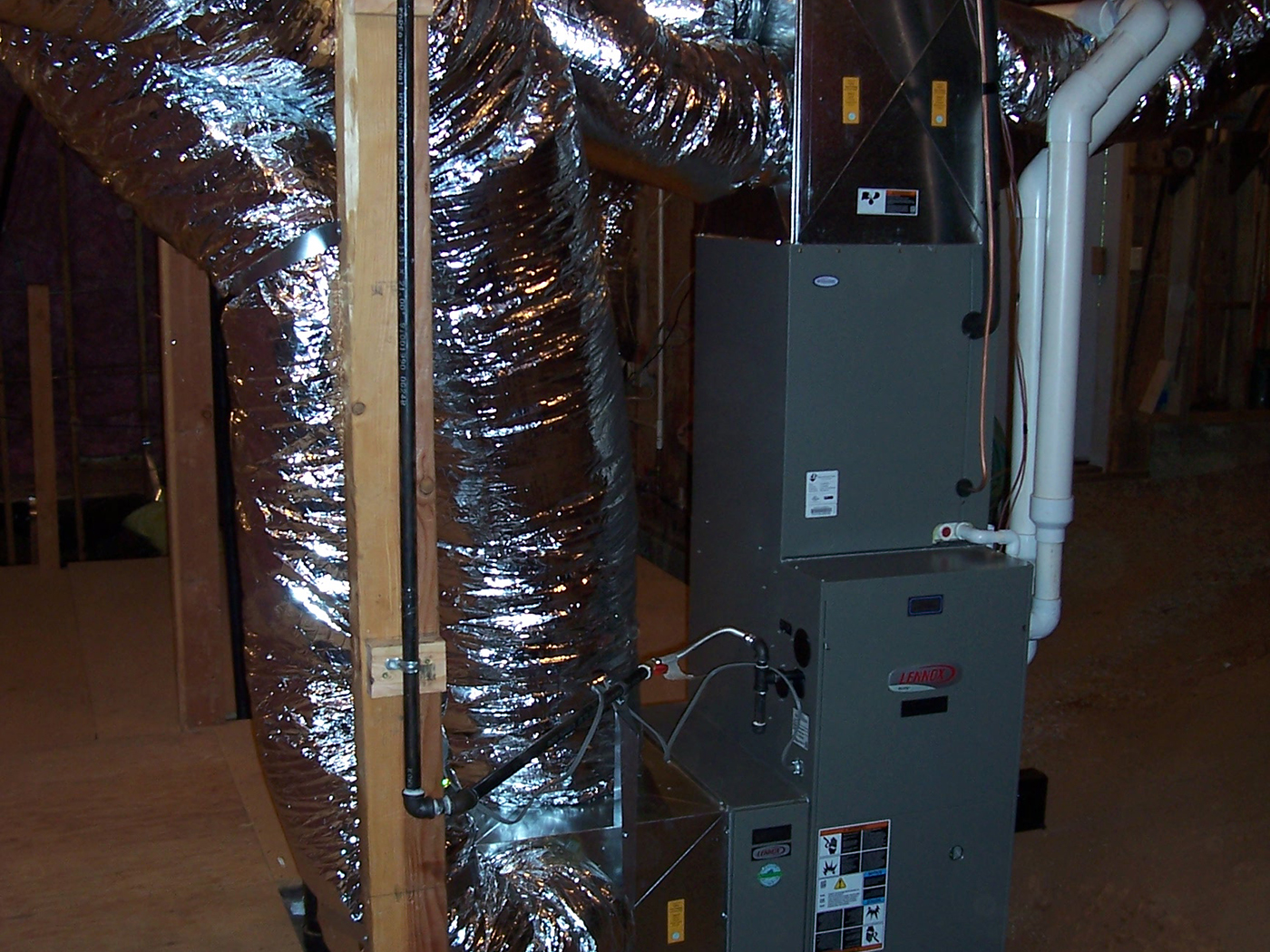 Residential high Eff gas furnace and AC SLP98